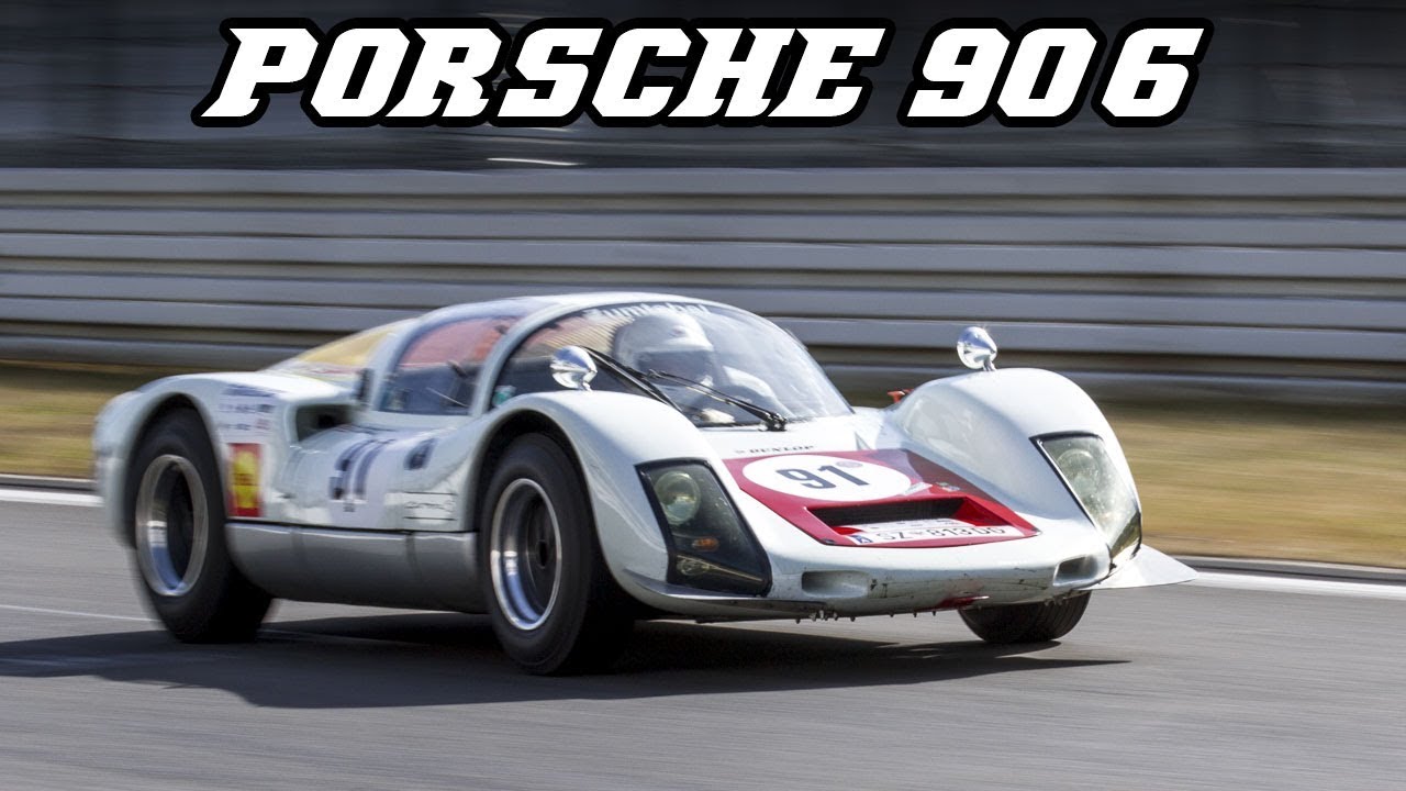Porsche 906 Carrera 6 - at Zandvoort & Nürburgring 2018 (incl. revving)