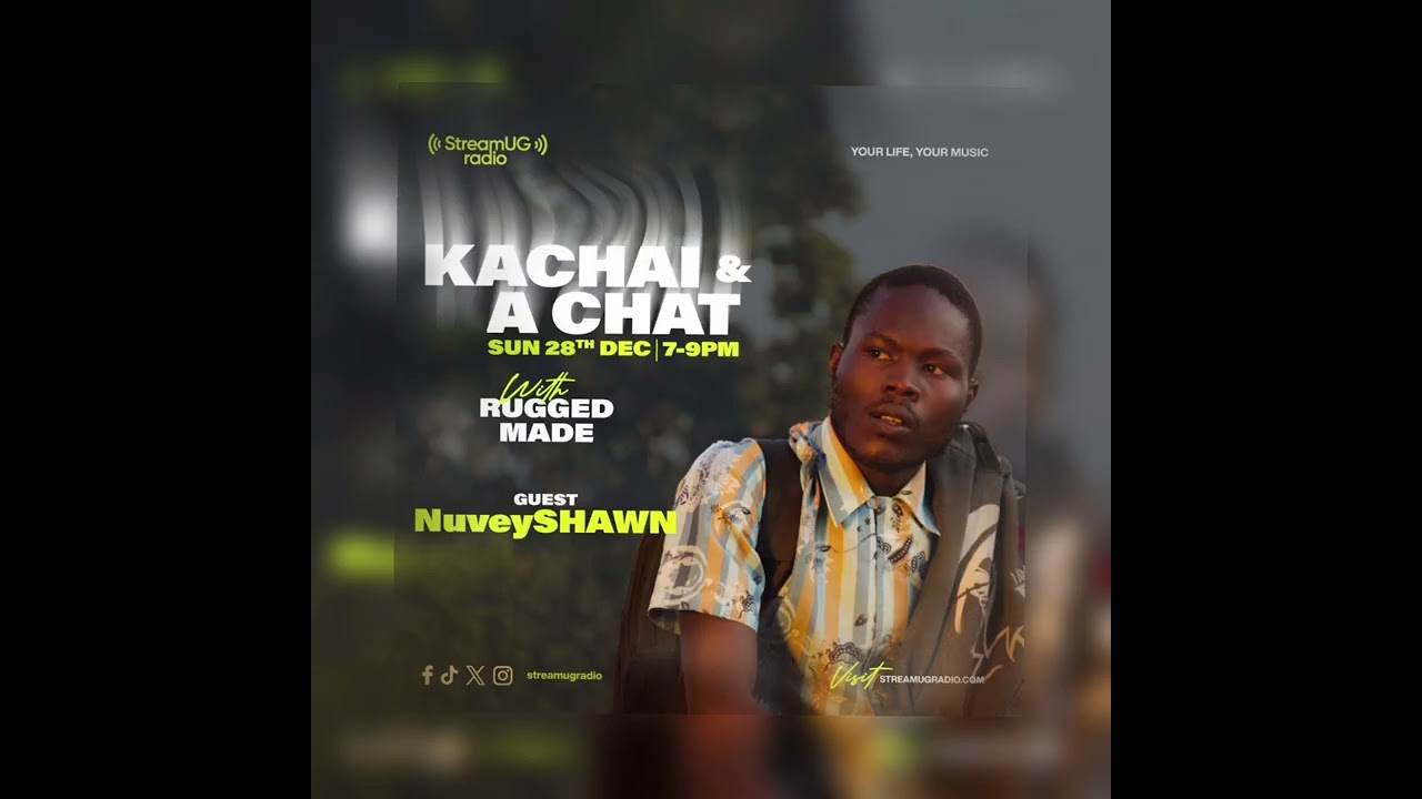Rugged Made down with Nuvey Shawn on Streamugradio KACHAI AND A CHAT, real talk, music and vibes 🎙️🔥