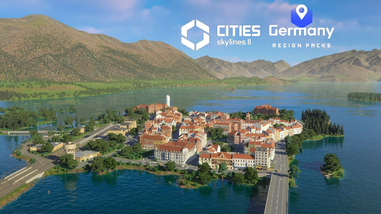 Starting a GERMAN City with the NEW region pack | Cities Skylines 2