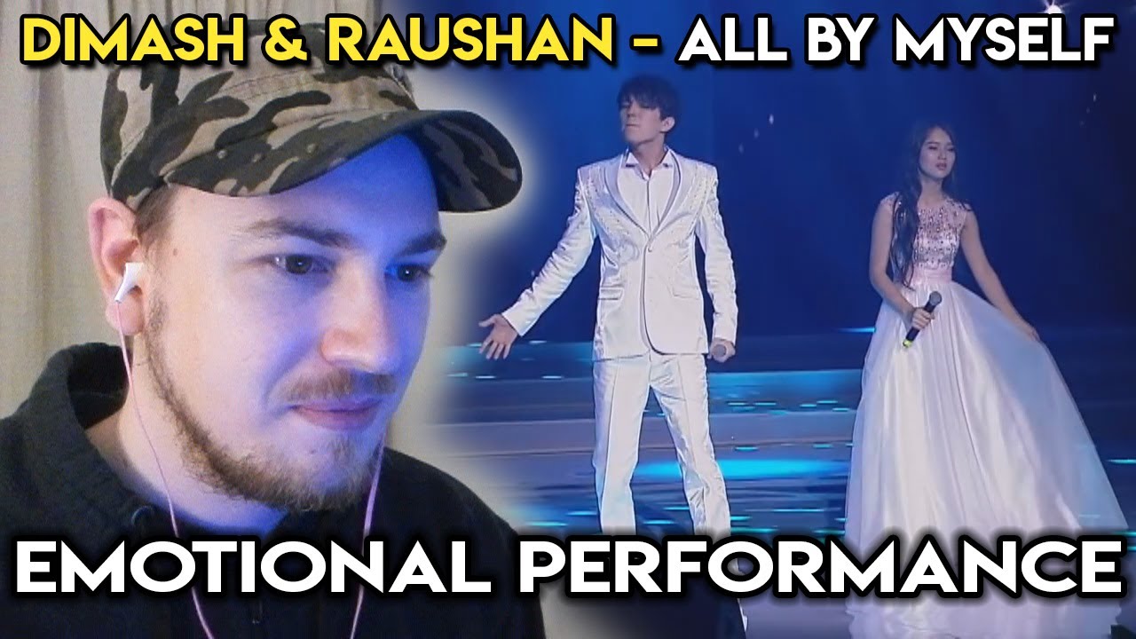DIMASH & RAUSHAN - All By Myself | Beautiful performance together! | REACTION