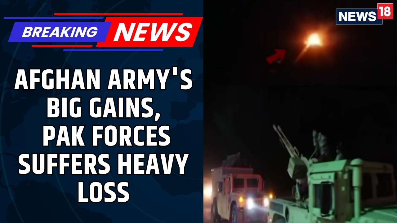 BREAKING: Afghanistan–Pakistan Tensions Escalate as Taliban Announces Counter-Operations | News18