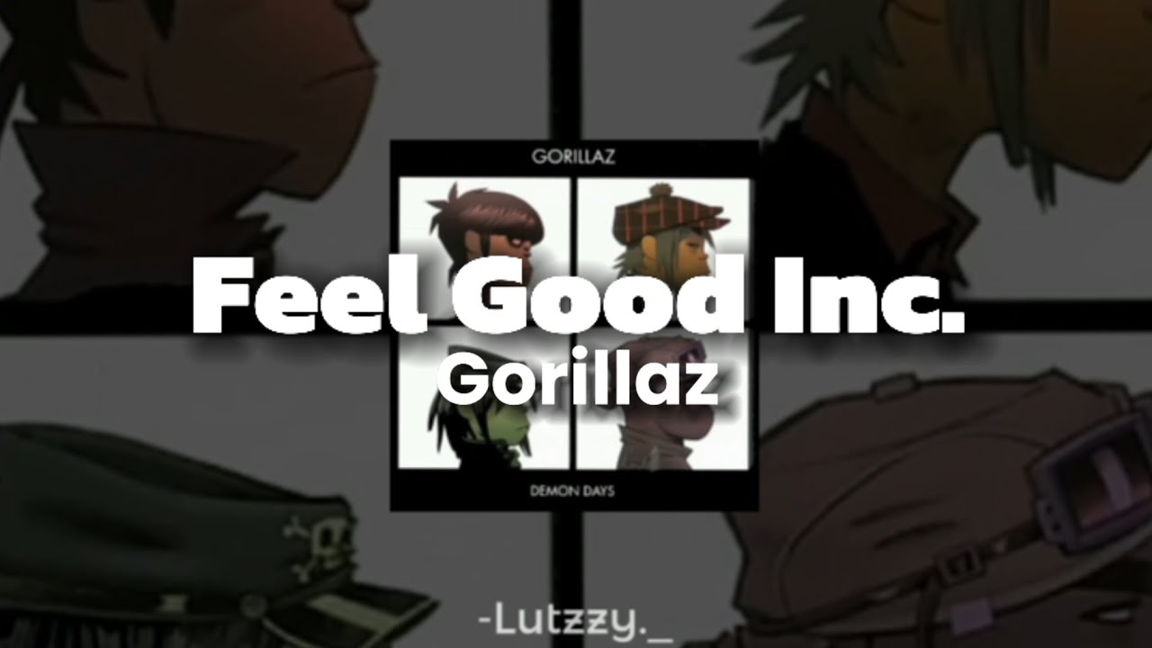 1 HOUR| Gorillaz - Feel Good Inc (SLOWED+REVERB)
