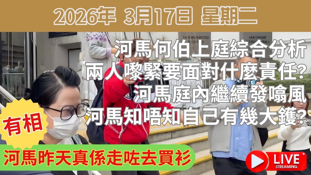 河馬何伯上庭綜合分析 | 兩人嚟緊要面對什麼責任? | 河馬庭內繼續發噏風 | 河馬知唔知自己有幾大鑊?