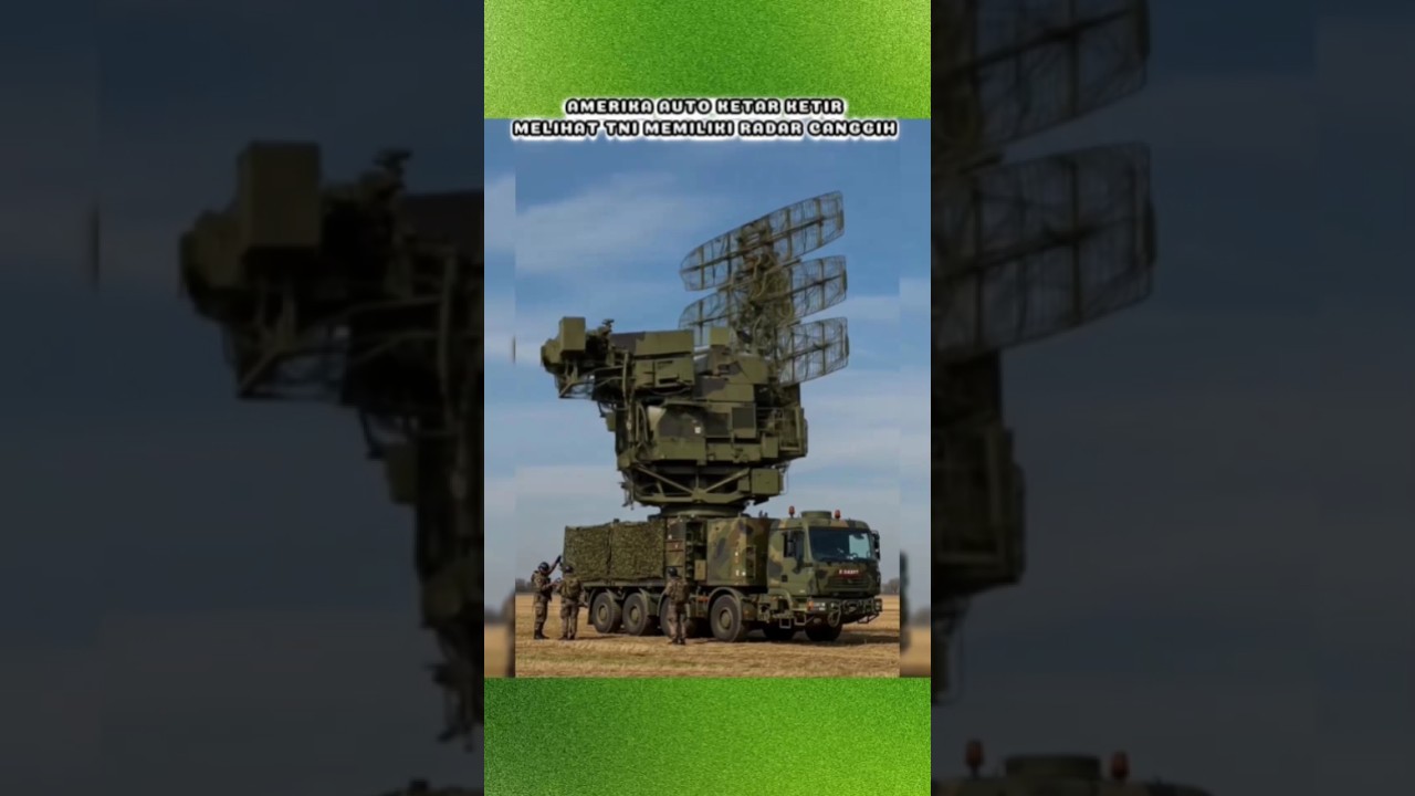 Radar canggih milik TNI 😱 #tni #bravotni #america #norayups #trending