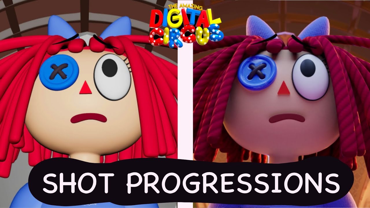 Digital Circus Episode 7 Shot Progressions