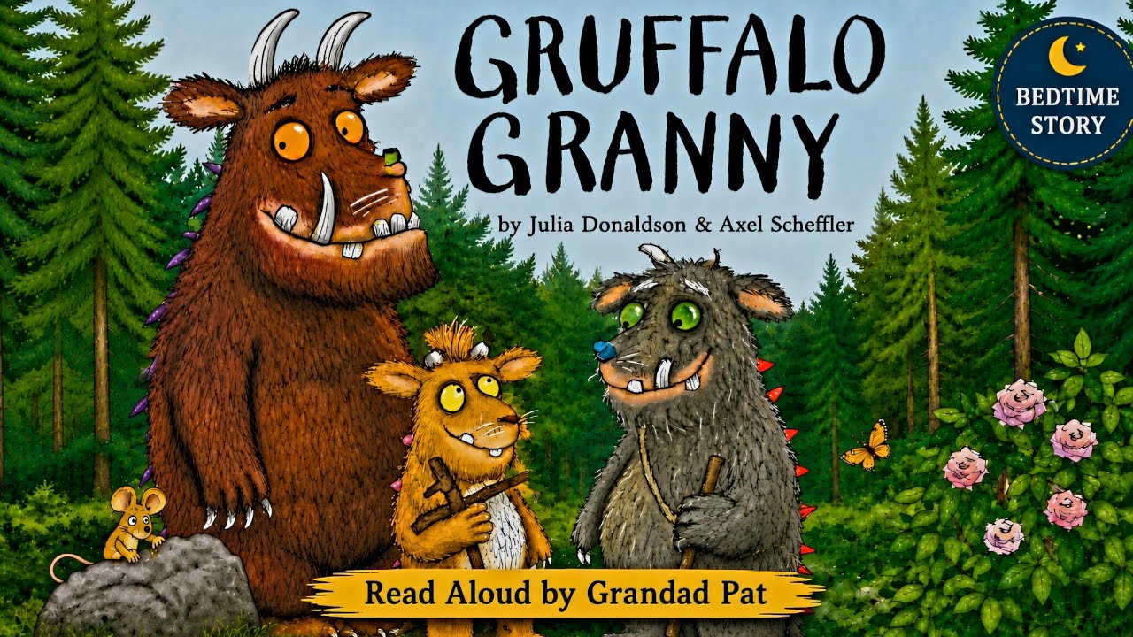 Gruffalo Granny | Bedtime Story Read Aloud By Grandad Pat