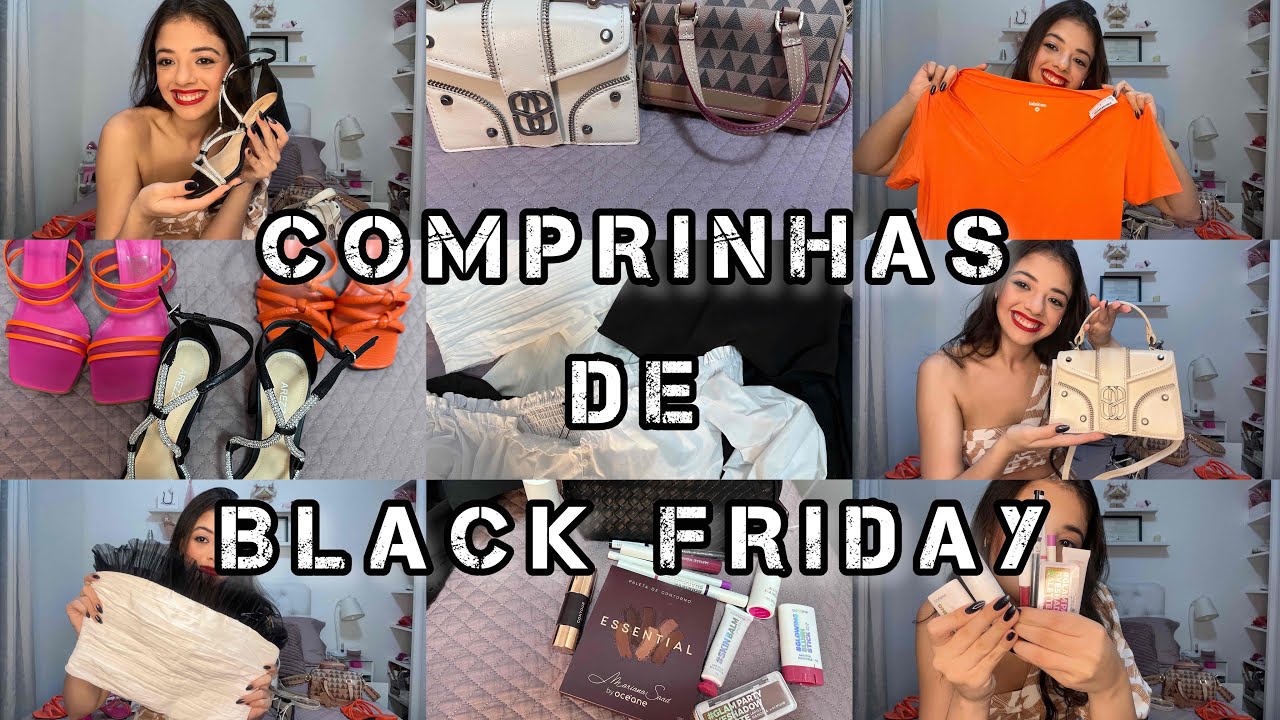 COMPRINHAS DE BLACK FRIDAY! BOLSAS, MAKE, ROUPAS E SAPATOS!!|Renner, c&a, ZARA ,amaro e muito mais