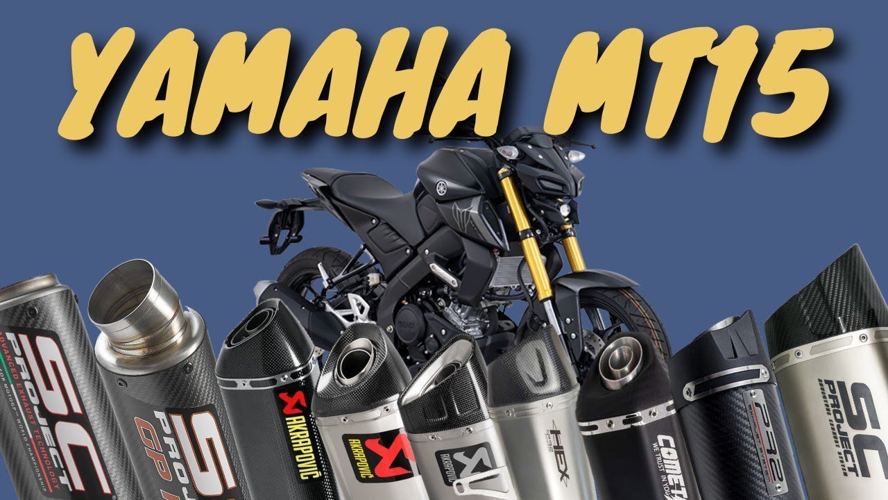 เสียงท่อ YAMAHA  MT15 (exhaust sound)