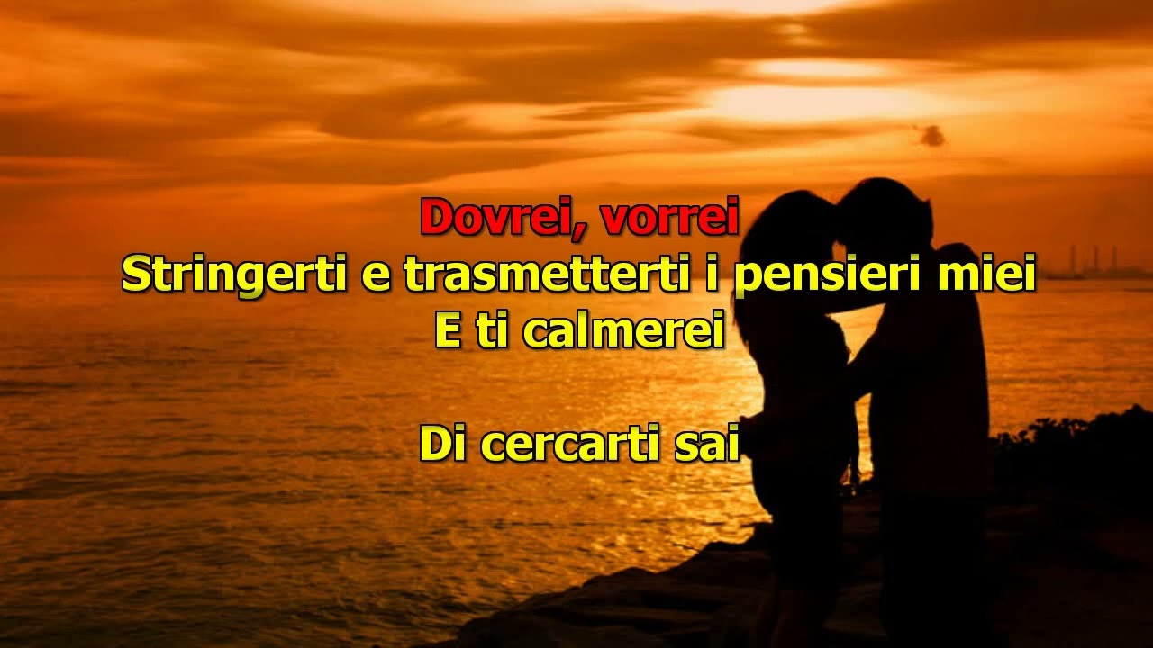 Nek - Sto con te KARAOKE (Acustic Version)