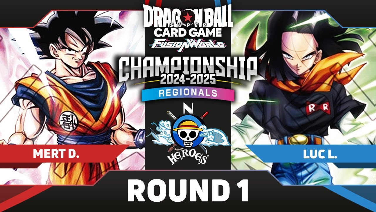 ROUND 1 | FS01 GOKU VS FS04 ANDROID 17 | FUSION WORLD OFFLINE REGIONALS | noHEROES | FB02