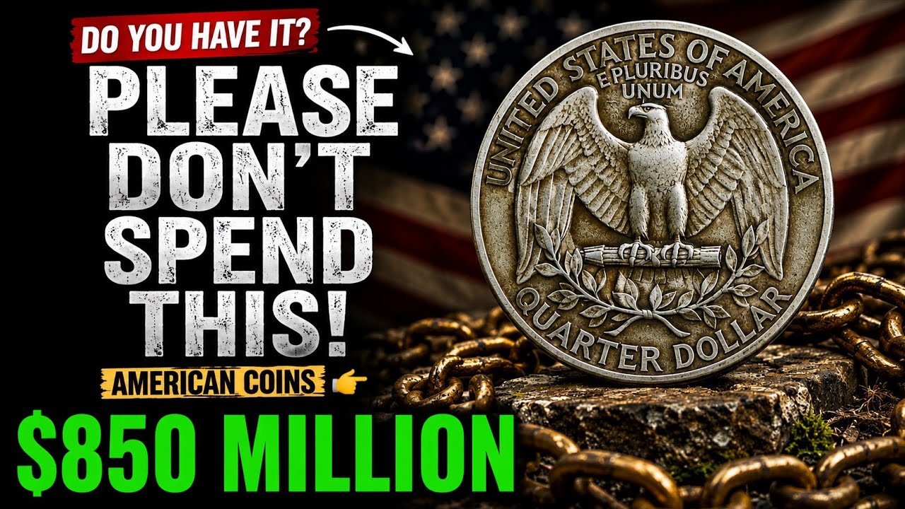 STOP BEFORE YOU SPEND THAT OLD WASHINGTON QUARTER! 🪙 