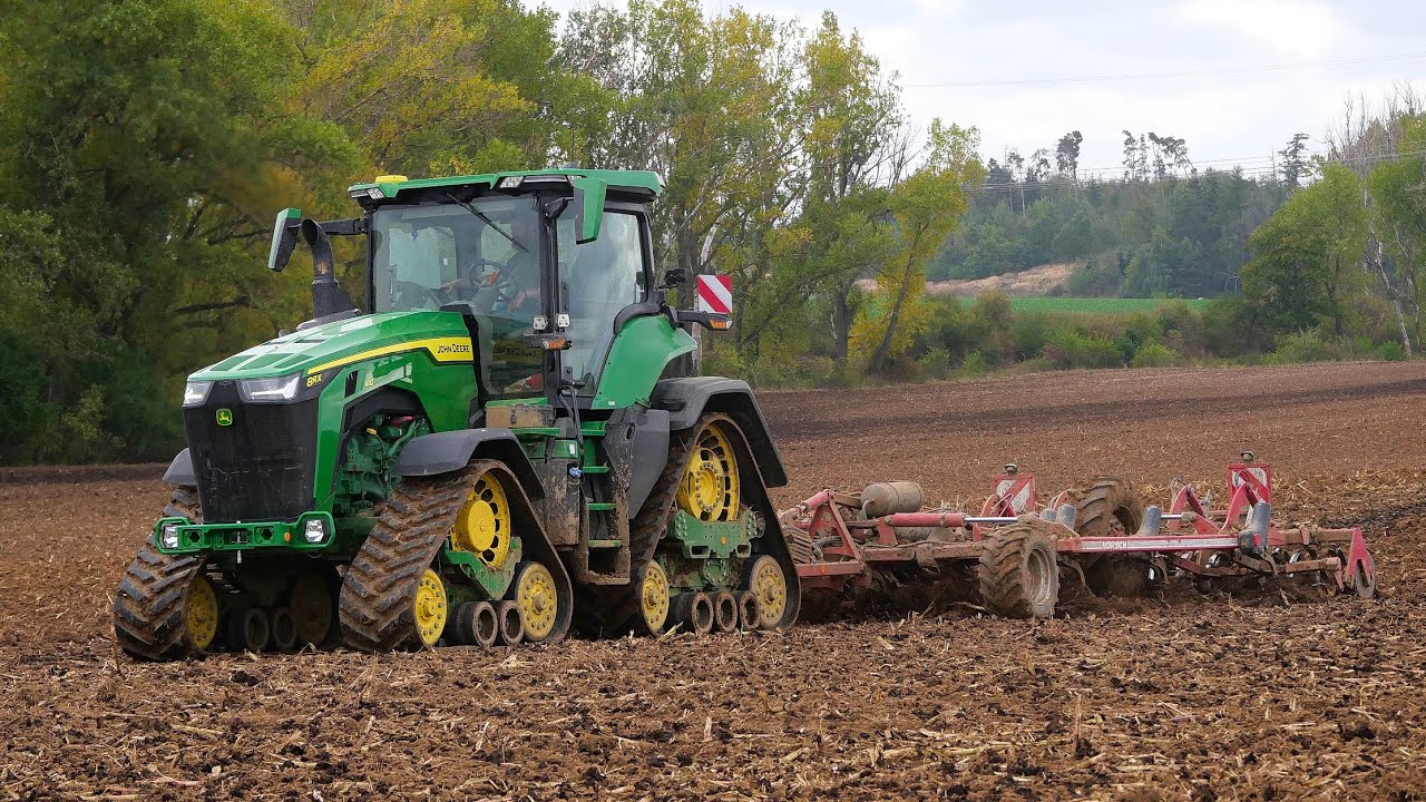 John Deere 8RX 410 + Horsch Terrano 5 FM