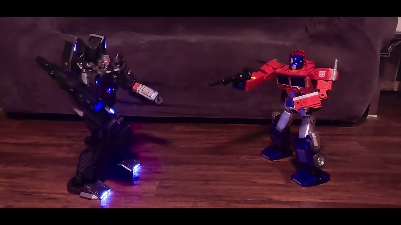 Megatron shot first. 
