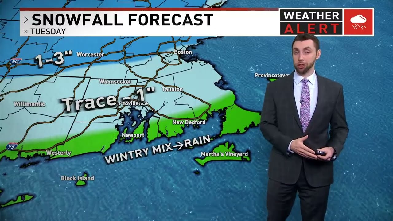 Snow develops late morning, changes to rain in the afternoon