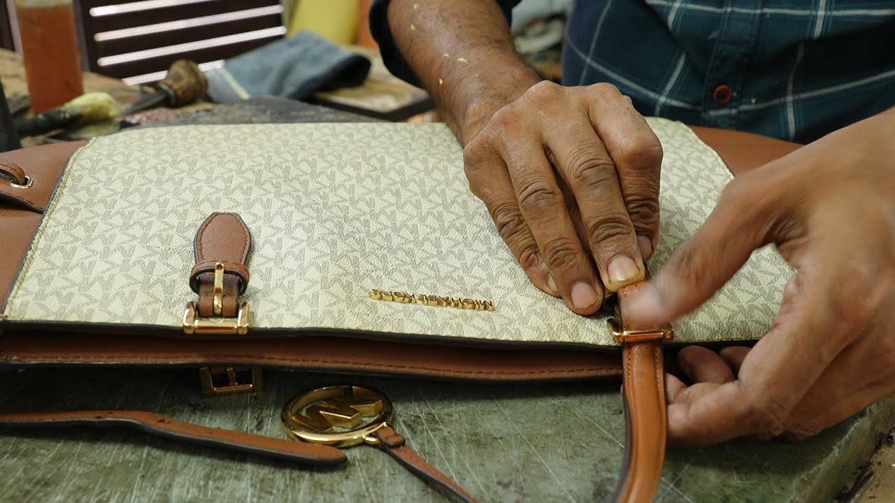 Michael Kors Bag Strap Replacement | Luxury MK Bag Repair in India | DeLeathercraft