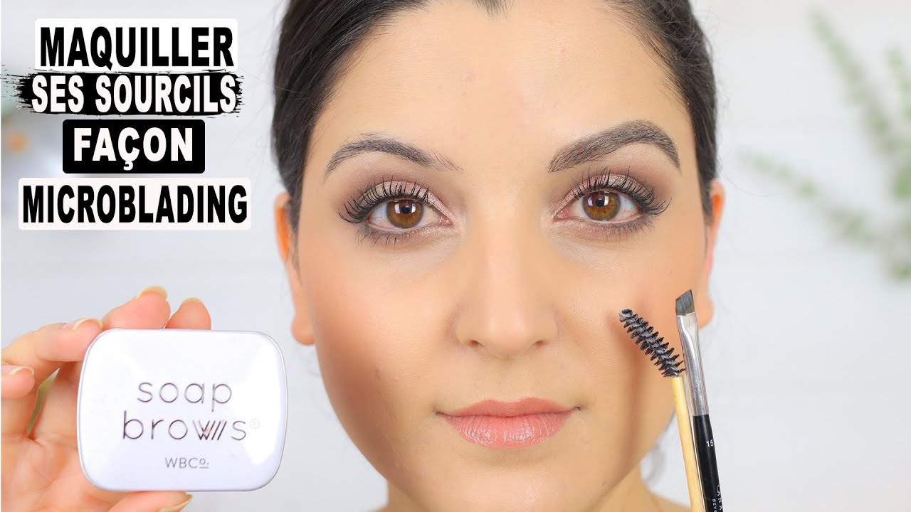 COMMENT MAQUILLER SES SOURCILS EFFET NATUREL - Poil à poil façon MICROBLADING