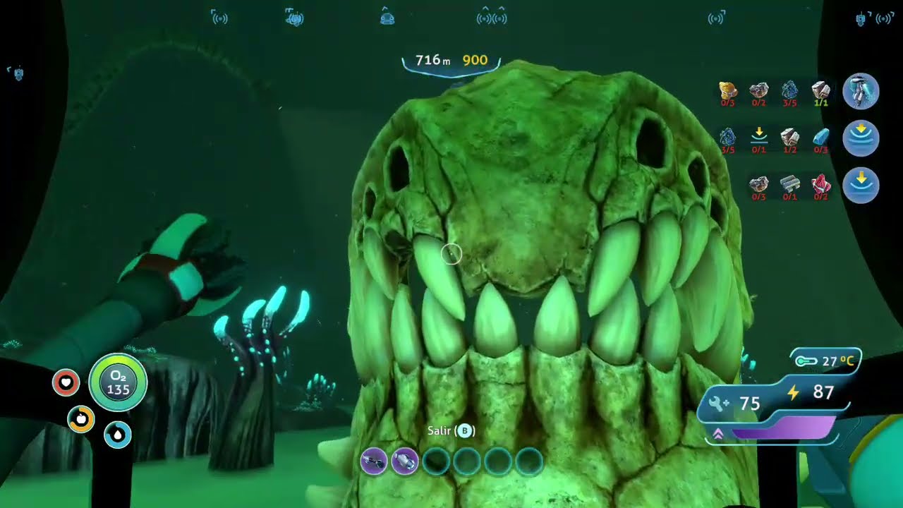 Subnautica. investigando los cuerpos de los leviatanes.parte 6