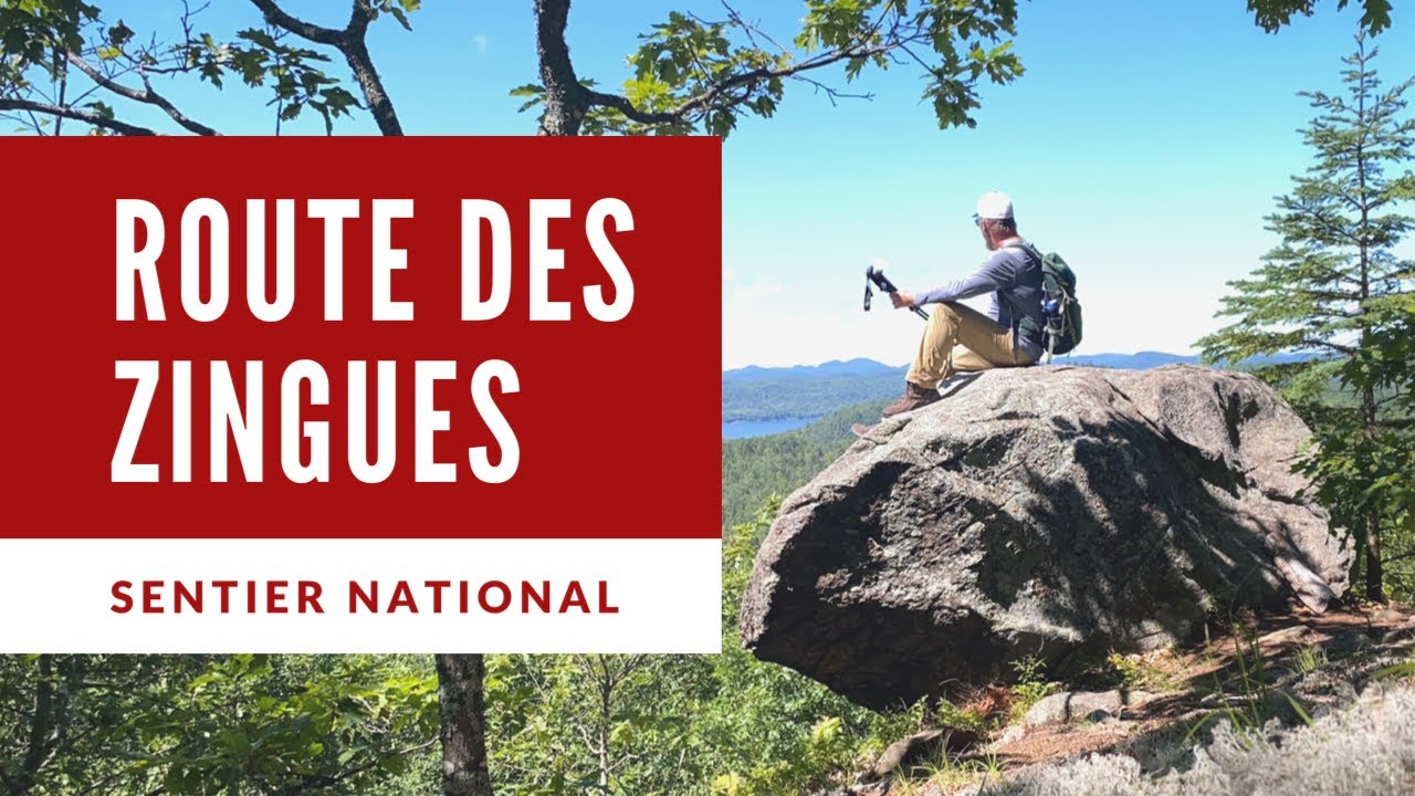 Randonn&eacute;e sur la Route des Zingues, Sentier National en Outaouais, Qu&eacute;bec