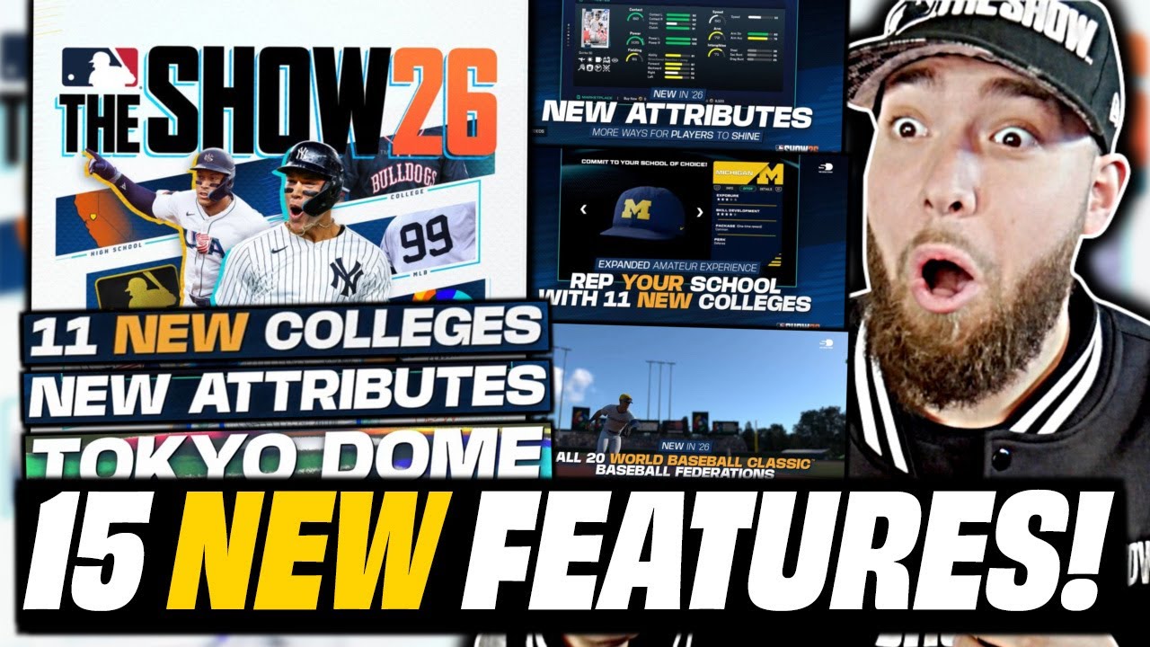 15 *NEW* Features In MLB The Show 26