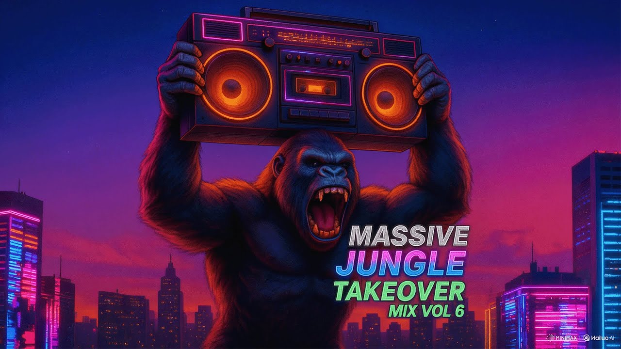 Jungle Drum & Bass Mix Vol.6 🐾 | Raw & Underground Breaks | Jungle 2025