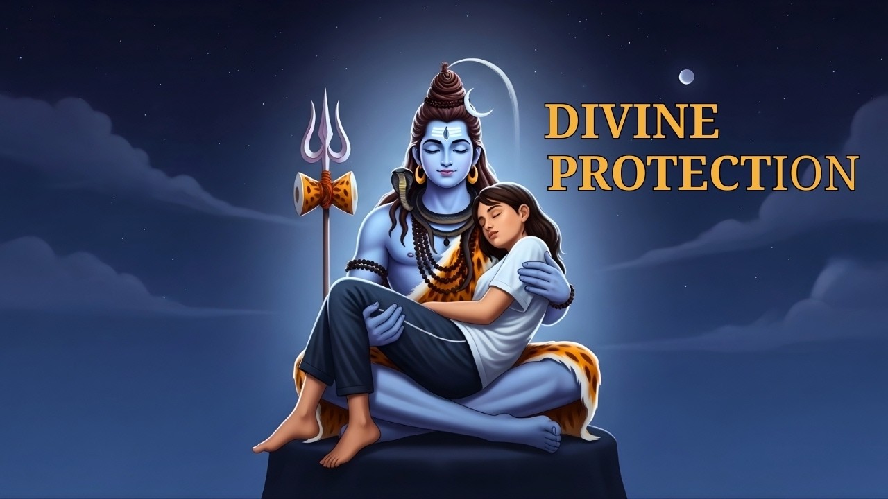 Sleep Peacefully in Shiva's Divine Protection | Karpoora Gauram | Night Protection Mantra