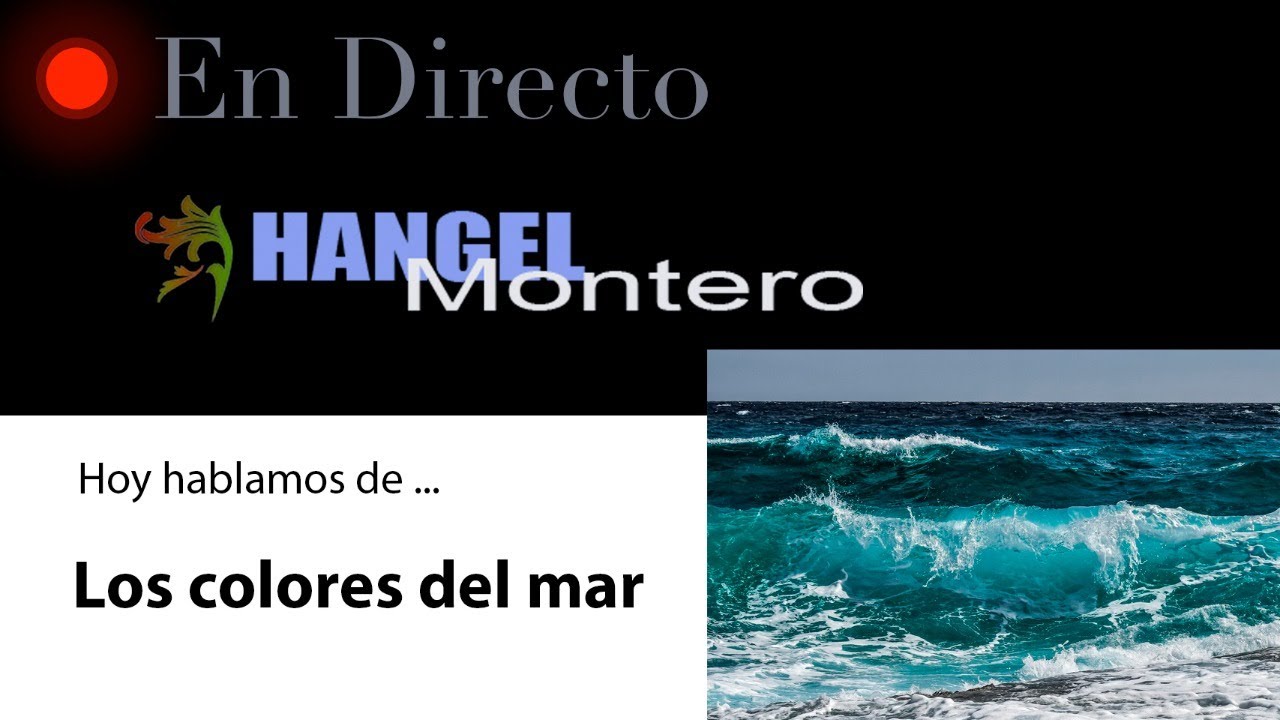 Hoy hablamos de los COLORES del MAR - Hangel Montero