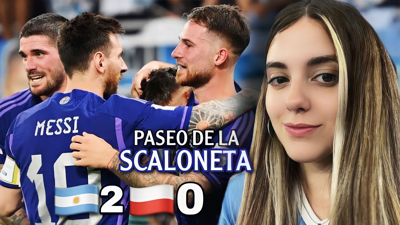 ARGENTINA 2 - POLONIA 0 | REACCIÓN desde el ESTADIO en QATAR ⚽️ *mundial 2022*