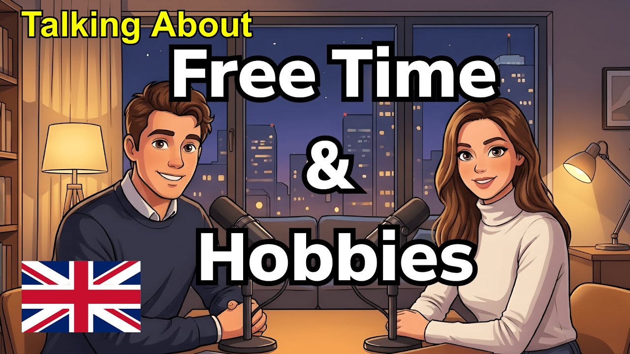 How to Talk About Your Free Time & Hobbies in English｜Spoken English Practice｜English Podcast