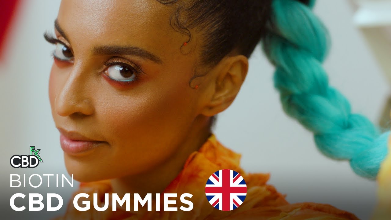 CBDfx CBD Gummies With Biotin for Hair & Nail Health (UK)