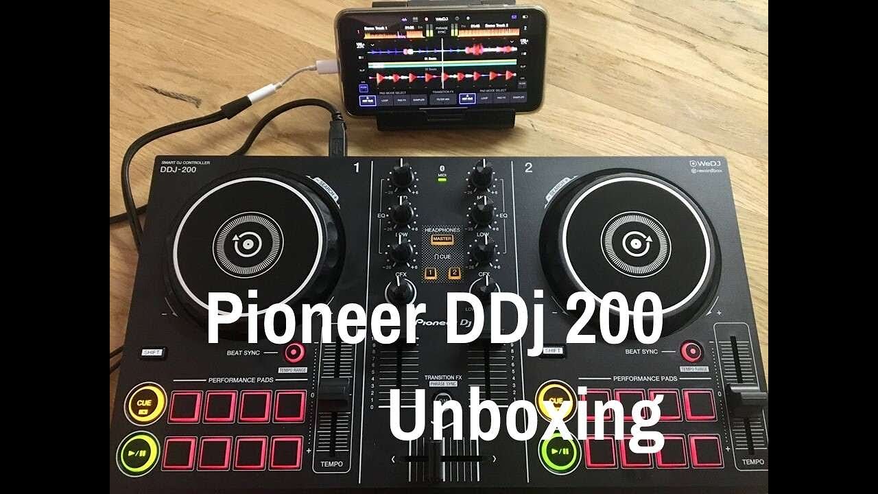 #akashtalukdar #djtech #techreview Pioneer DDJ 200 Dj Controller Unboxing By #Djtecno And Demo Test