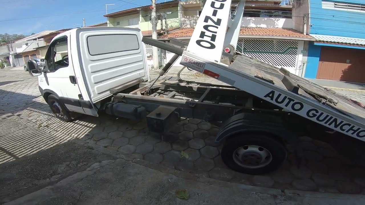 Peças que usei para fazer o freio de mão do Iveco Daily
