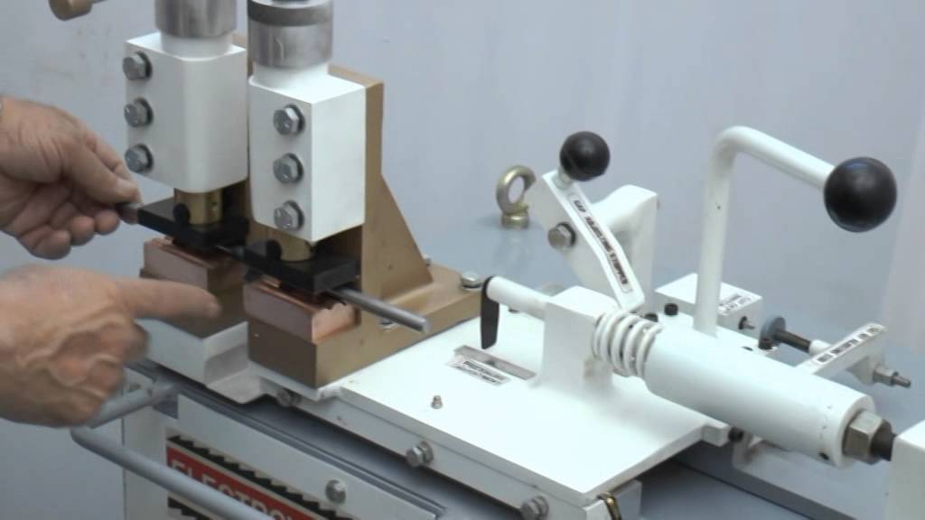HAND OPERATED ROD BUTT WELDER