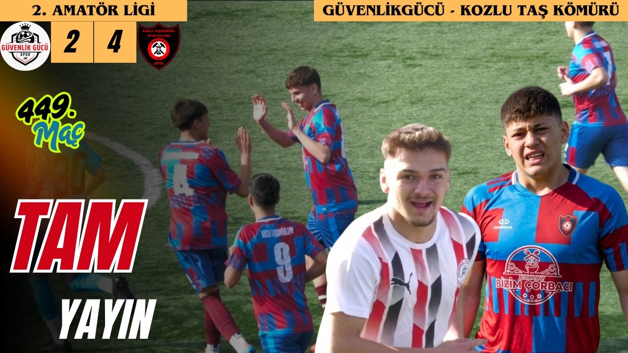 Güvenlikgücü 2-4 KTS I Zonguldak 2. Amatör Tam Yayın I 8 Mart 2026