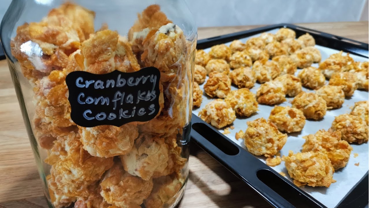 EP8 - Simple Cranberries Cornflakes Cookies