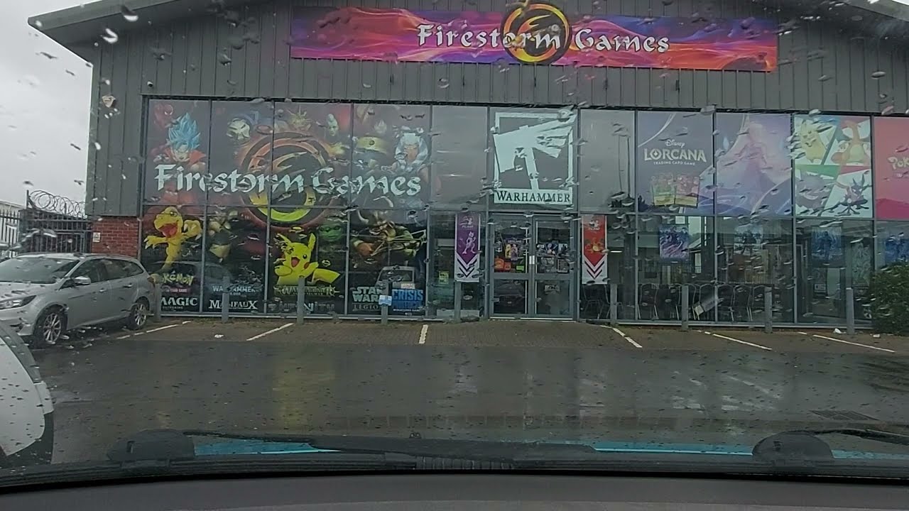 Driving to Firestorm Games Cardiff.  Real Time Driving in Wales