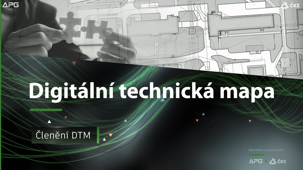Digit&aacute;ln&iacute; technick&aacute; mapa: Členěn&iacute; DTM