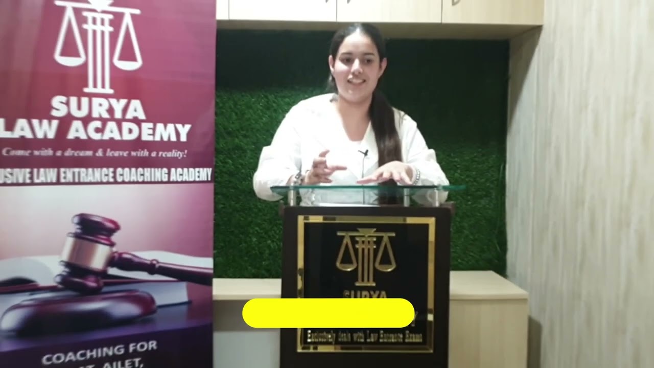Khushman's Journey: CLAT Coaching Experience at Surya Law Academy | Student Review