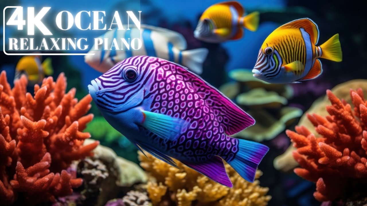4K Ocean: Extraordinary Marine Animals on an 11-Hour Journey for Maximum Relaxation