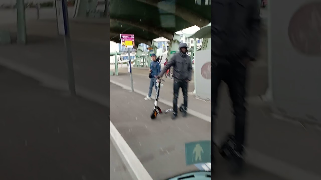 Rouen Bus - Trajet dans la Navette Métro de Voltaire à Jean Zay