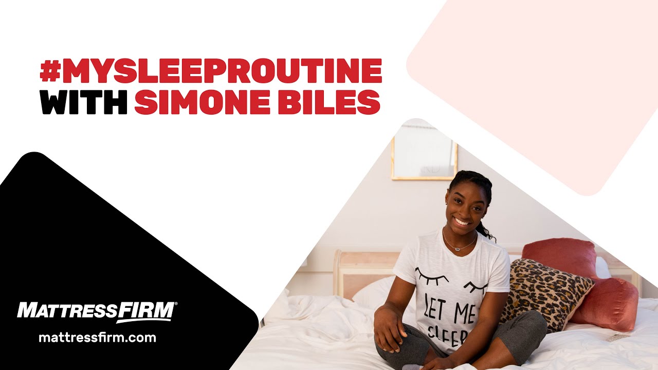#MySleepRoutine with Simone Biles
