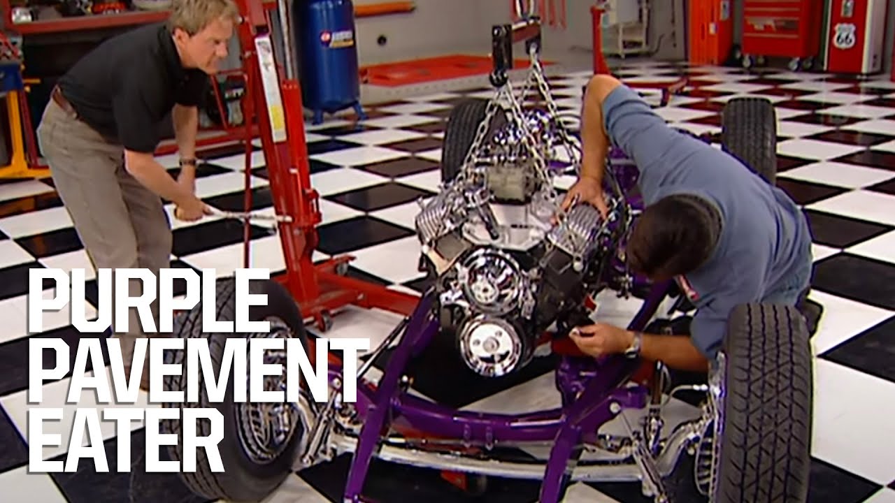 Установка двигателя Chevrolet Small Block в купе с тремя окнами 1932 года — Horsepower S2, E5