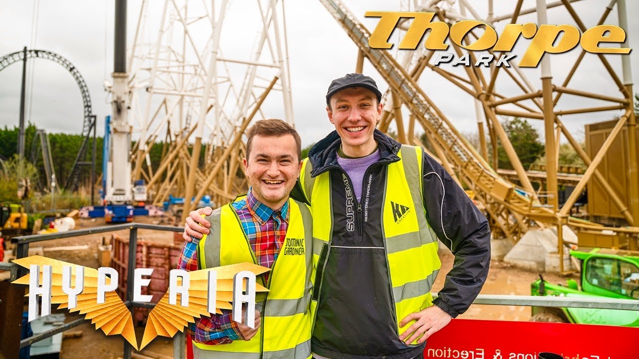 HYPERIA Construction Update #68 | THORPE PARK