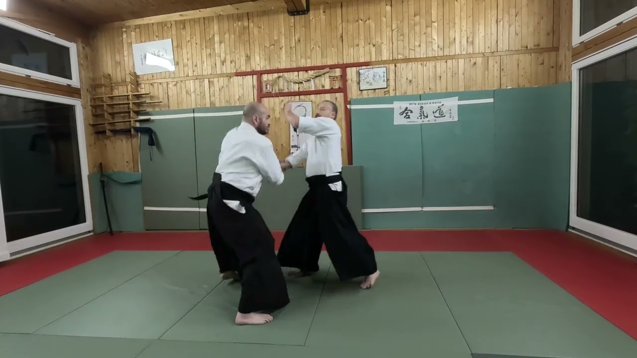[AIKIDO] Alourdir la main sur l'entrée - yokomen uchi (2025)