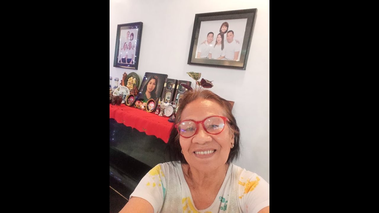 Nanay playing piano and directing choirs