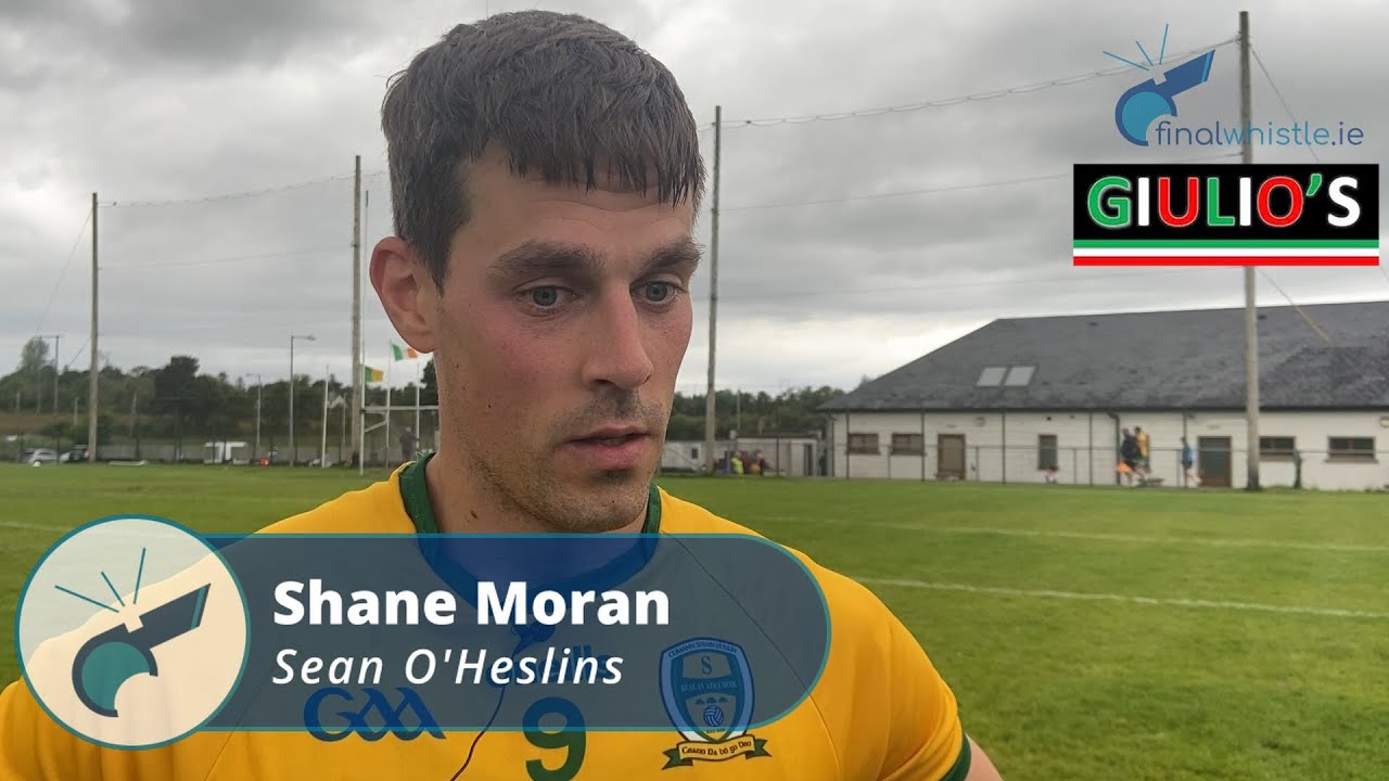 Shane Moran (Ballinamore Sean O'Heslins) on their rollercoaster Leitrim SFC win over Leitrim Gaels