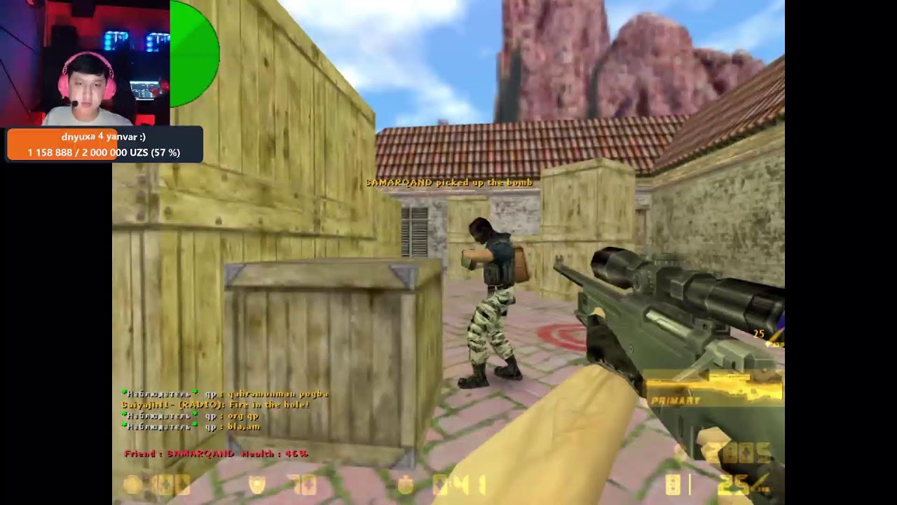 LIVE STREAM CS 1.6 ONLINE  #N1AWP