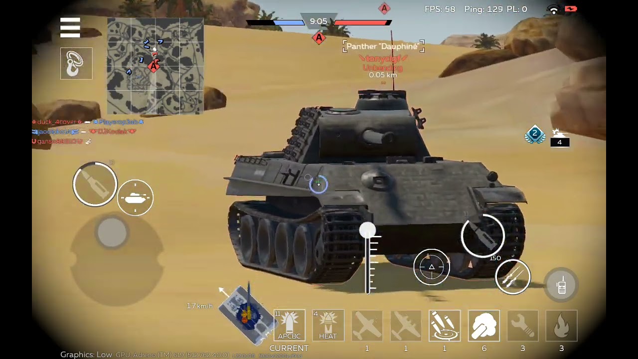 Tiger H1, Panther D tank battle gameplay #WTM 8 kills
