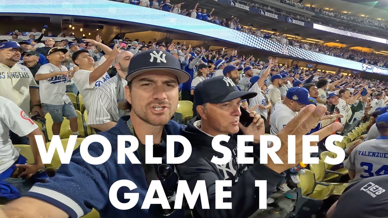 2024 WORLD SERIES GAME 1 AT DODGER STADIUM