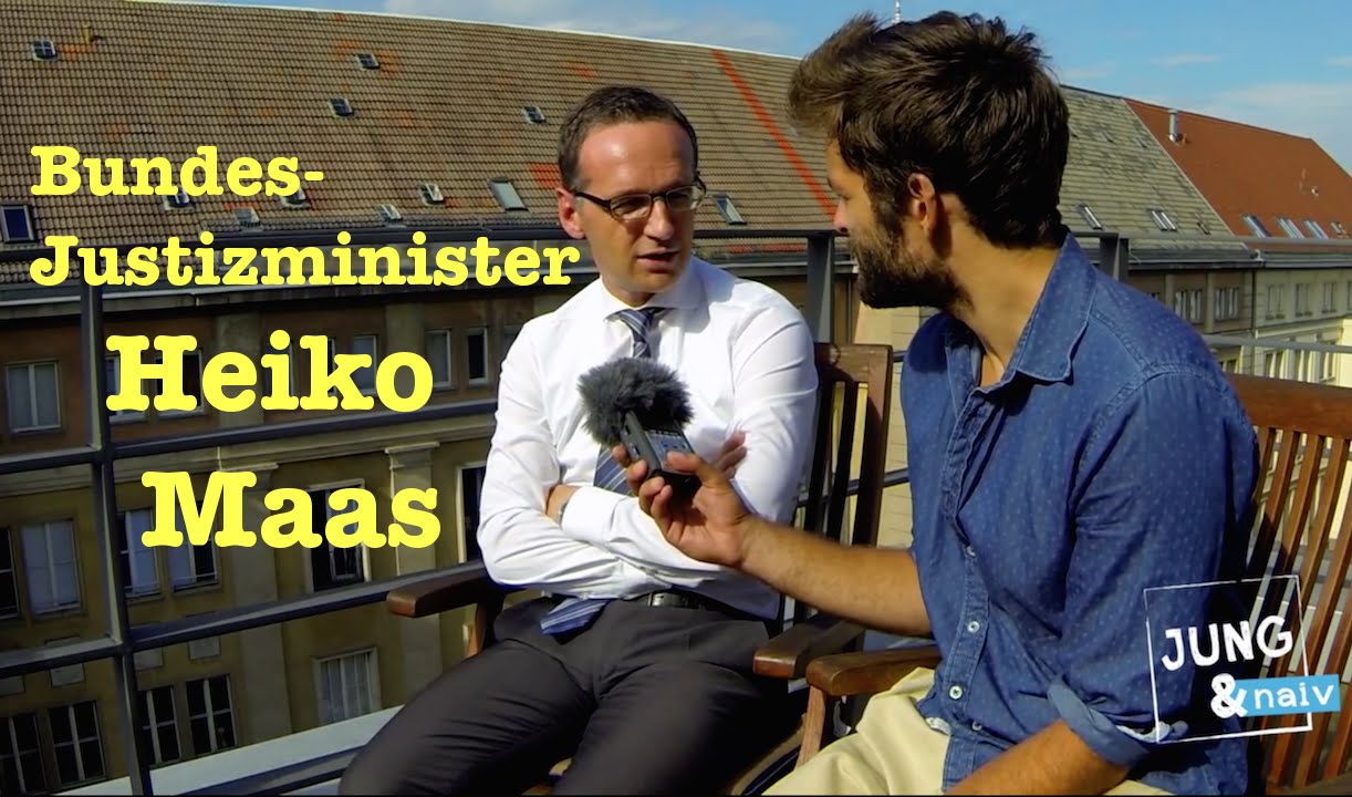 Bundesjustizminister Heiko Maas (SPD) - Jung & Naiv: Folge 183