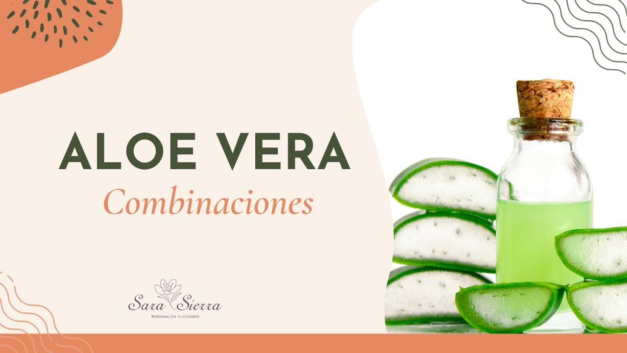 😲 3 combinaciones IMPRESCINDIBLES del ALOE VERA con PRINCIPIOS activos  ⭐ Tips cosmética natural ⭐